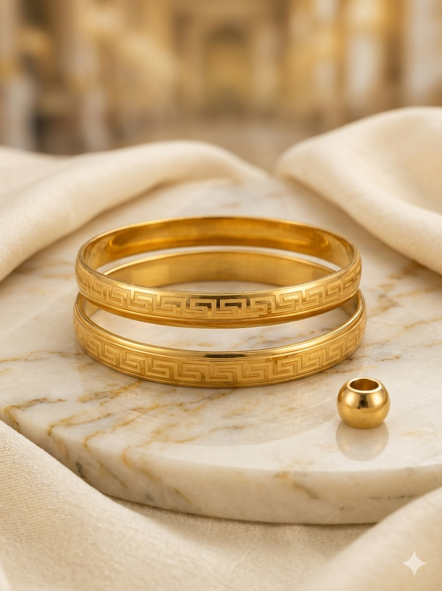 The Greek Kara Set (Pair of 2)