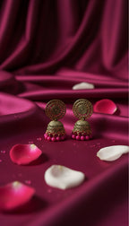 Blush Petal Jhumkas